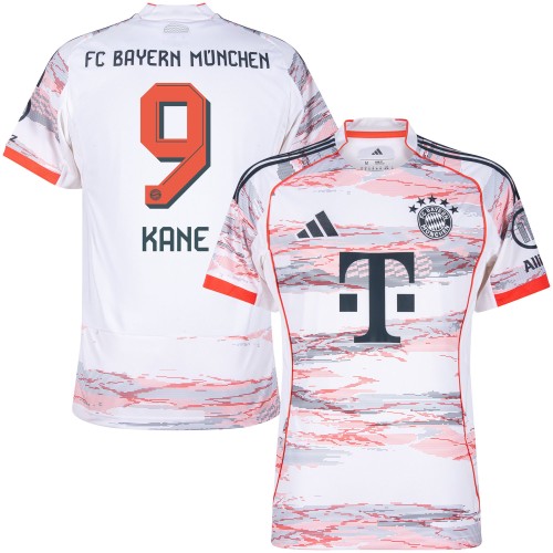 Bayern München Bortatröja Kane 9 2025–2026 Bayern München Bortatröja Kane 9 2025–2026